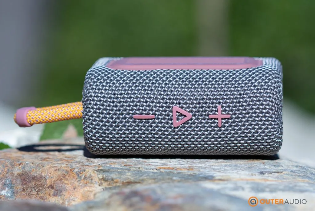 JBL GO 3 Volume control