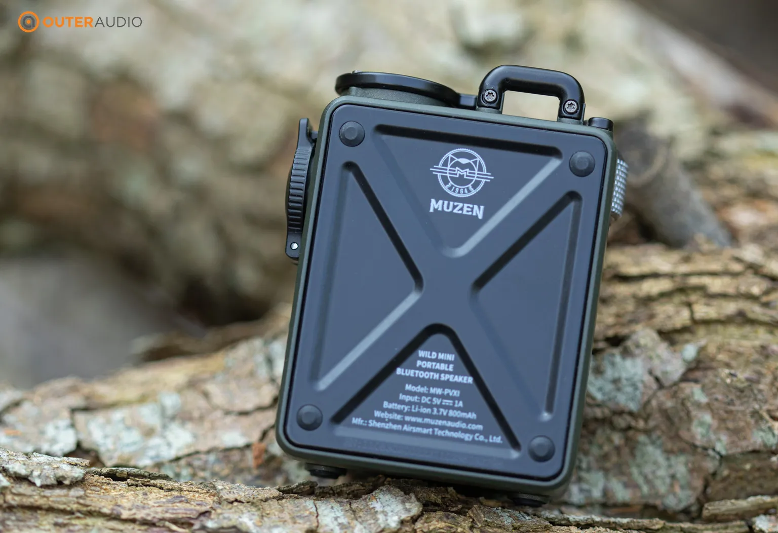 back of muzen wild mini