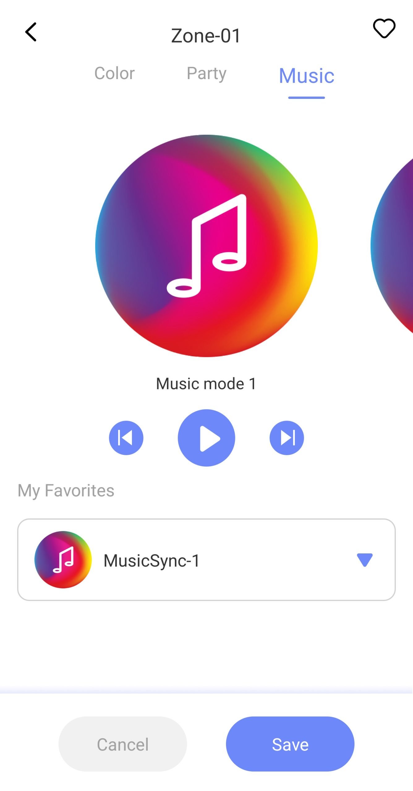SoundExtreme Zone Music Mode