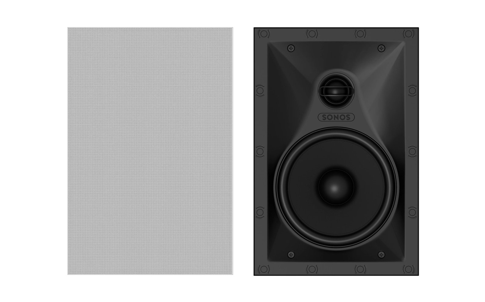 sonos in wall speaker