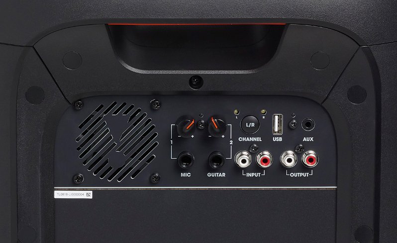 JBL Partybox 1000 Ports