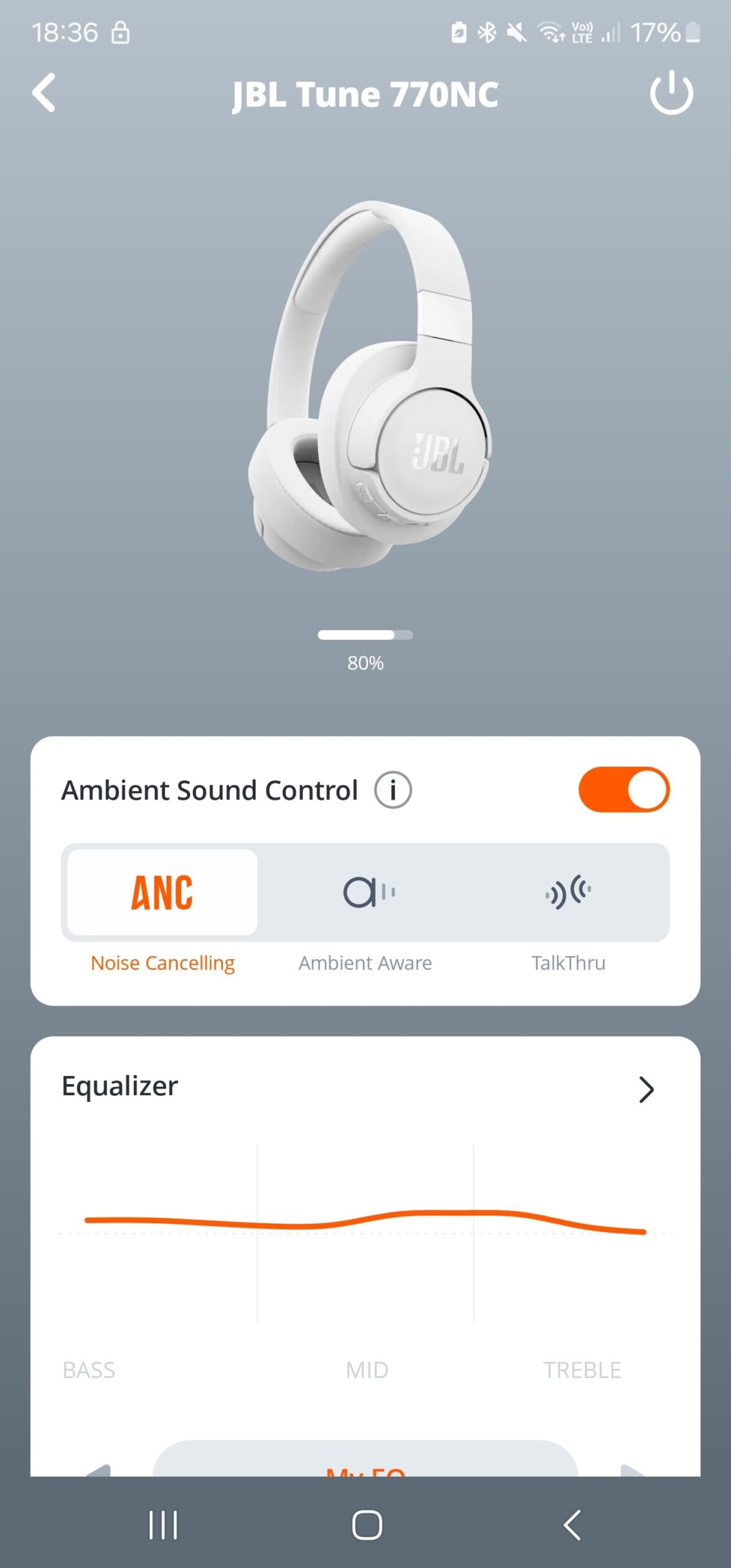 JBL 770NC App