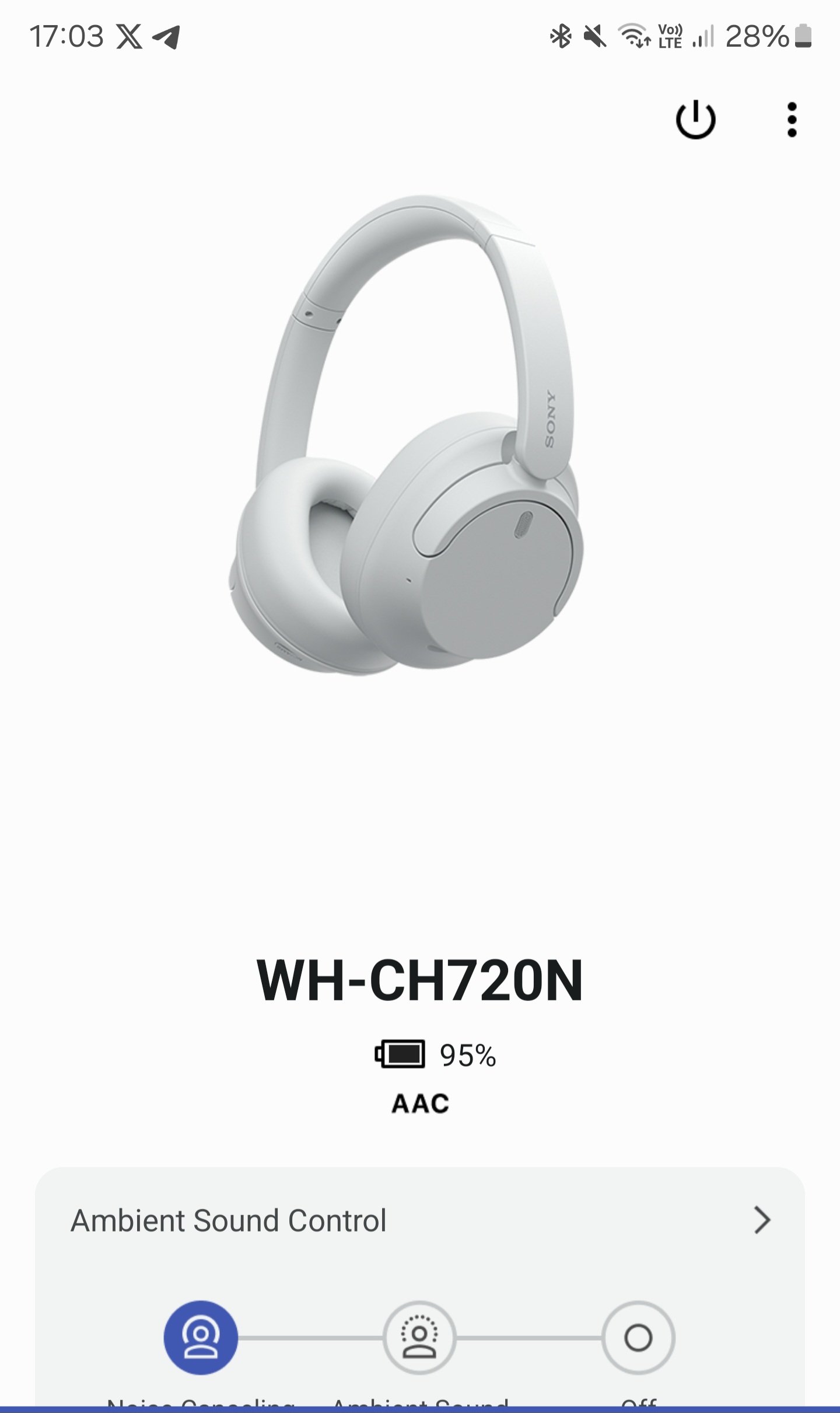 Sony WH CH720N App Overview