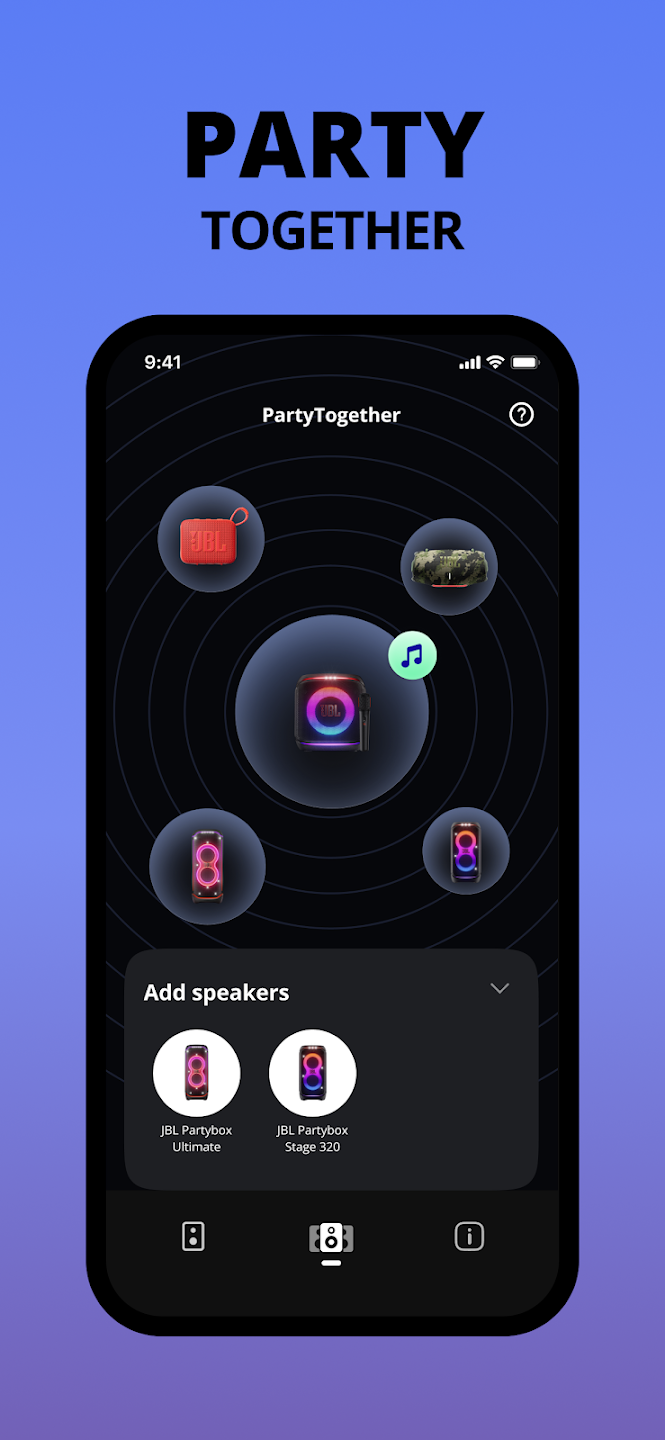 JBL Group Pairing App