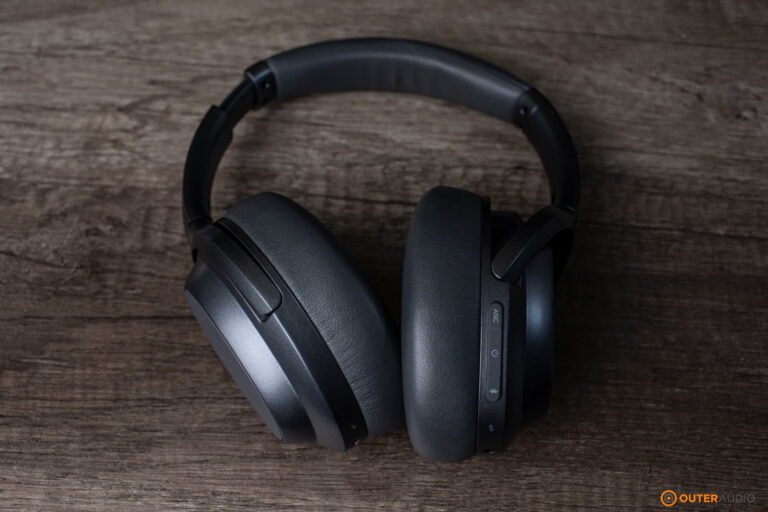 Treblab Z7 Pro on desk