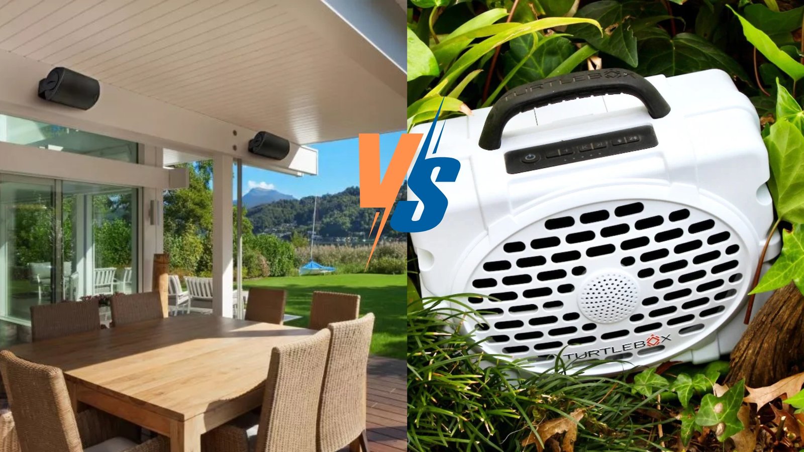 Installed vs Portable Outdoor Speakers