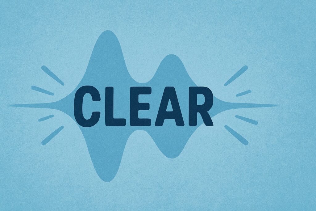 clear sound