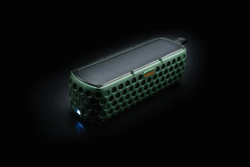 solar powered bluetooth speaker